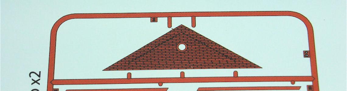How the gable ends appear in the parts tree diagram