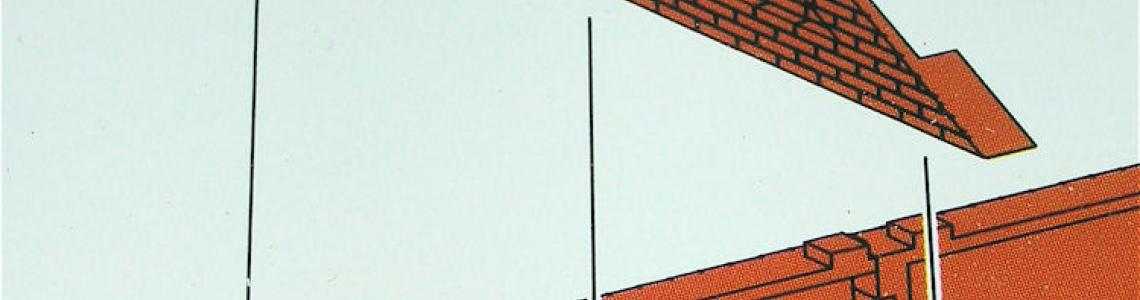 How the gable ends appear in instructions