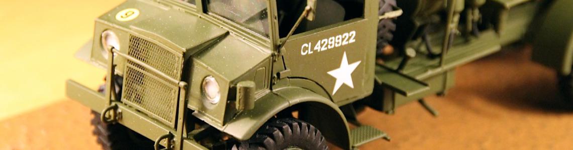 Left-quarter view of completed kit