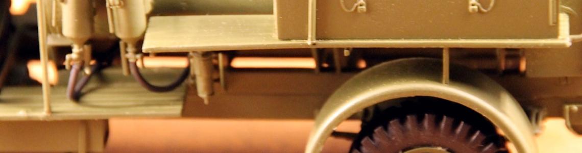 Pumps and surface detail, left-side of vehicle