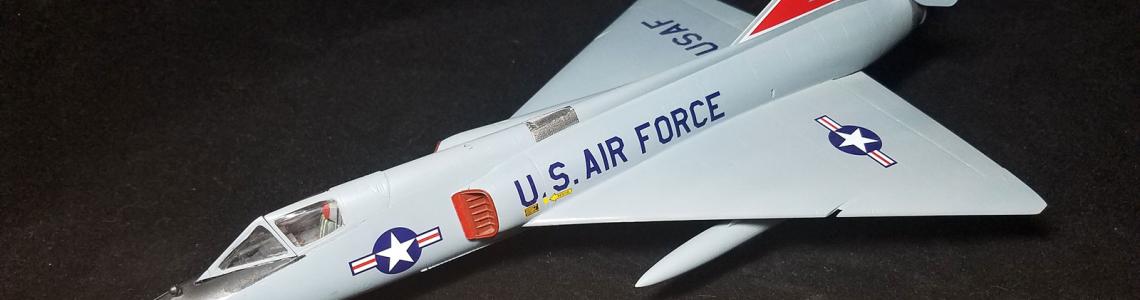 Assembled aircraft, left-quarter view, above