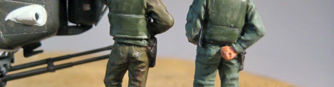 Pilots with AH-1G - Turret Rear