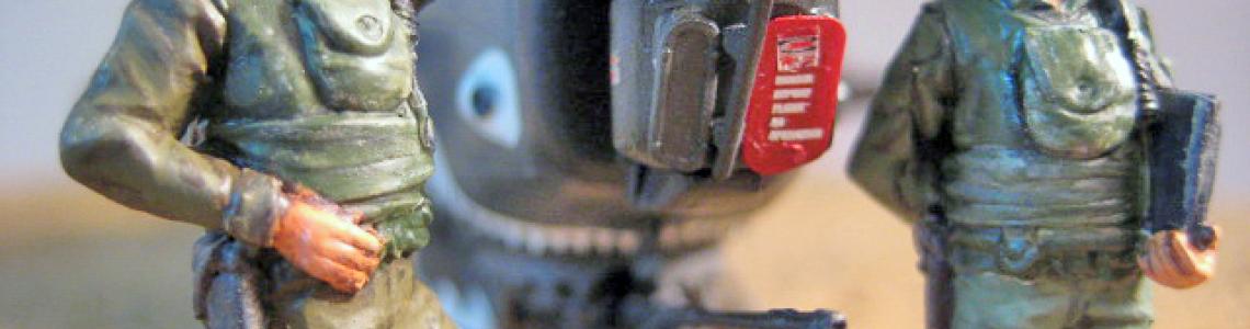 Pilots with AH-1G - Front Closeup