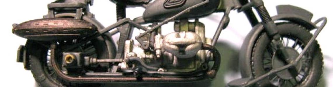 Completed motorcycle