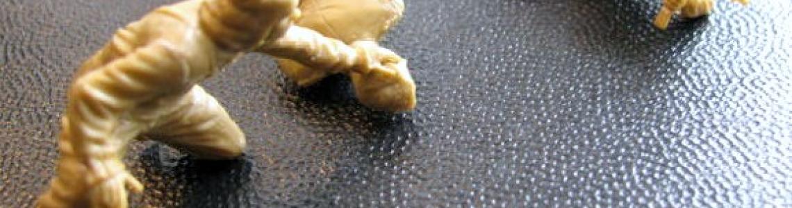 Sample unpainted figures