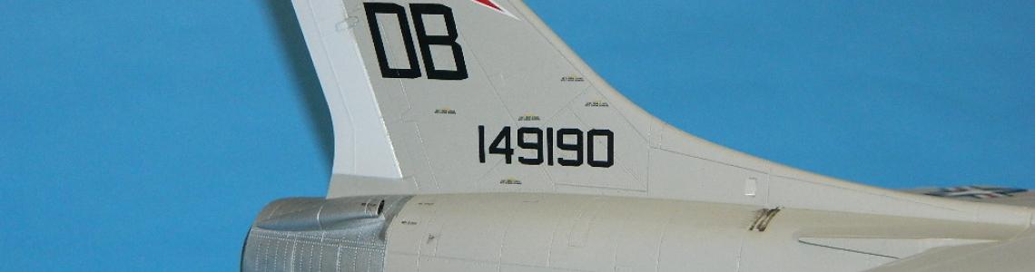 Eduard decal on tail