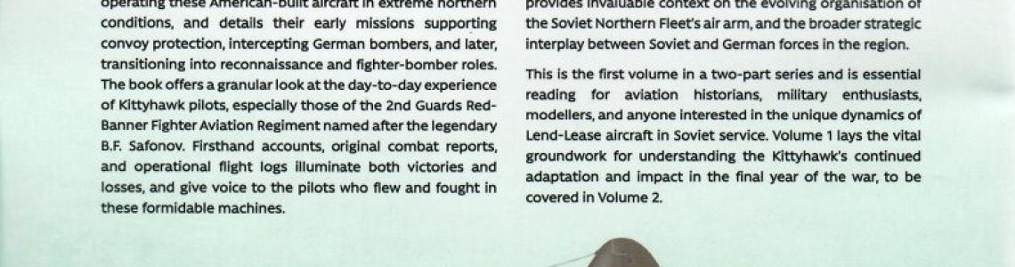 Curtis Kittyhawks Vol 1 rear cover