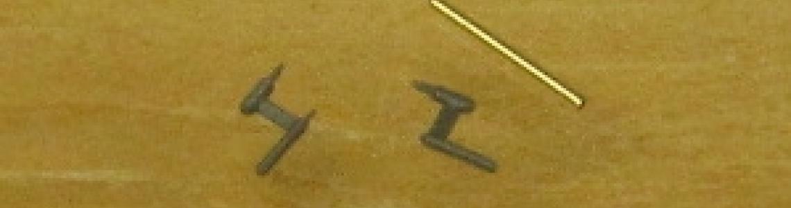 Brass Pitot Tube & 2 Resin Pitot Heads