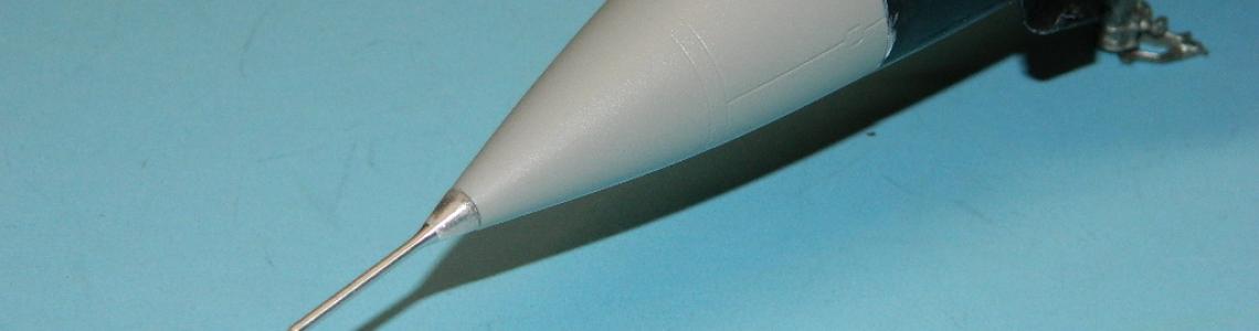 Master Pitot on Italeri Nose Left