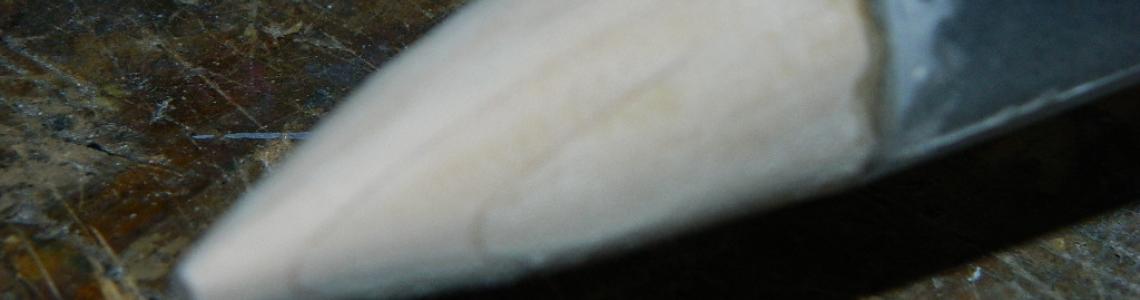 Basswood Radome Sanded to Shape