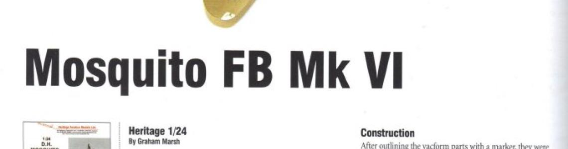 Heritage 1/24 Mosquito