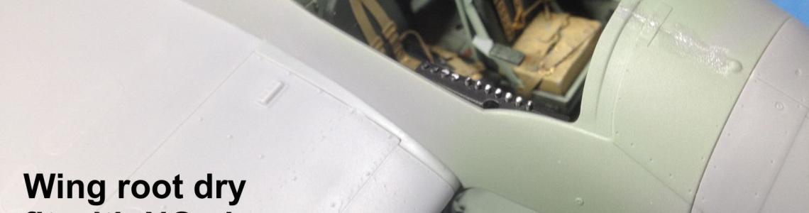 Wing root dry fit