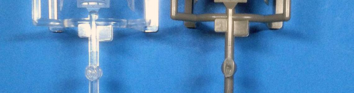 The U. S. export version of the kit has clear plastic engine cover parts, should you want to show the engine detail.