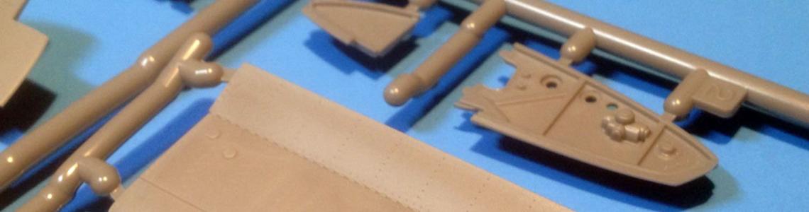 Finely engraved surface detail as shown here is prevalent throughout the kit.