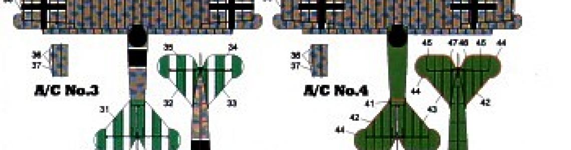 Plan view for individual a/c markings