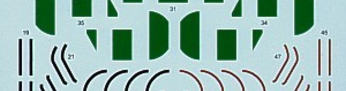 Decal sheet included