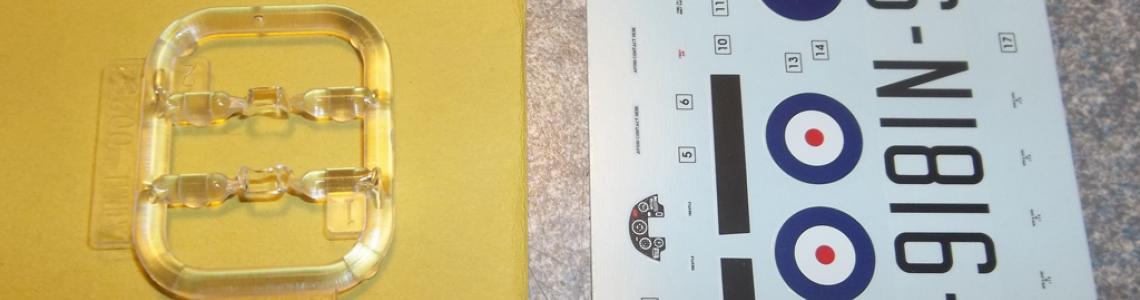 Clear parts and decals