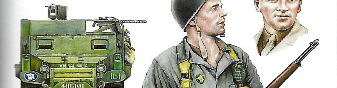 American vehicles and uniforms