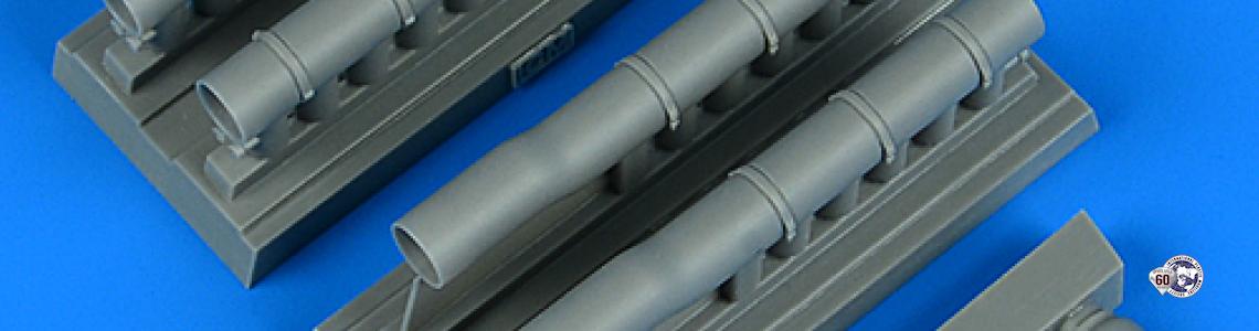 QB48918 Do-217N-1 Exhaust Stock Photo