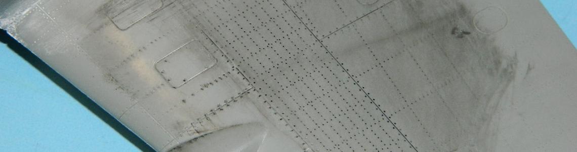 Wash Applied to Show Rivet & Panel Detail