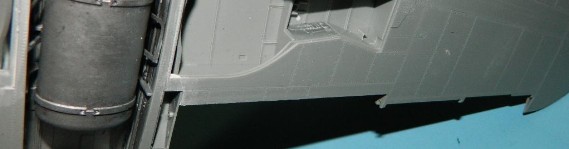 Wheel Well & Fuel Tank Detail
