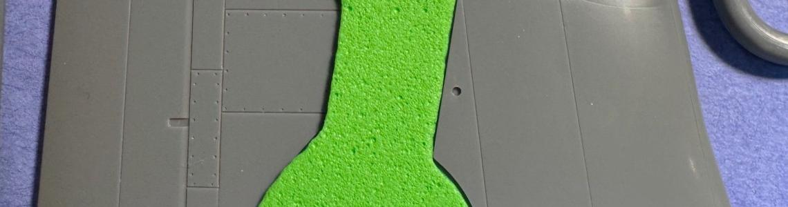 Wing well mask closeup