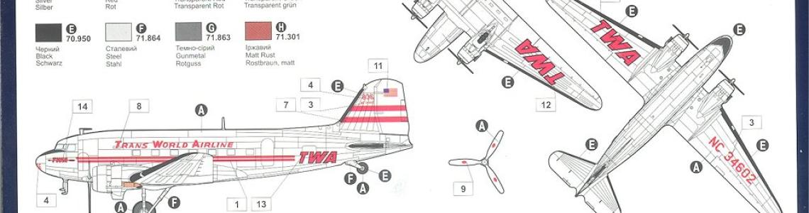 Paint and marking guide on box bottom