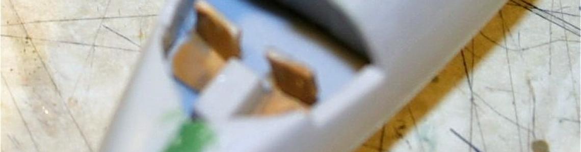 Cockpit area showing seats