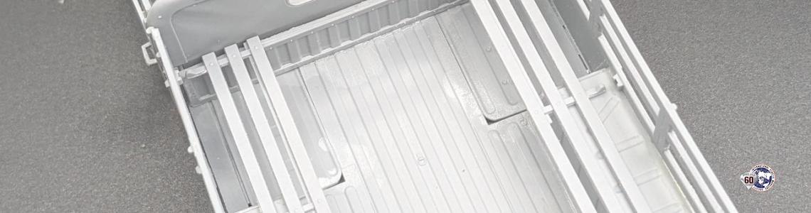 Assembled HMMWV - Top View From Rear