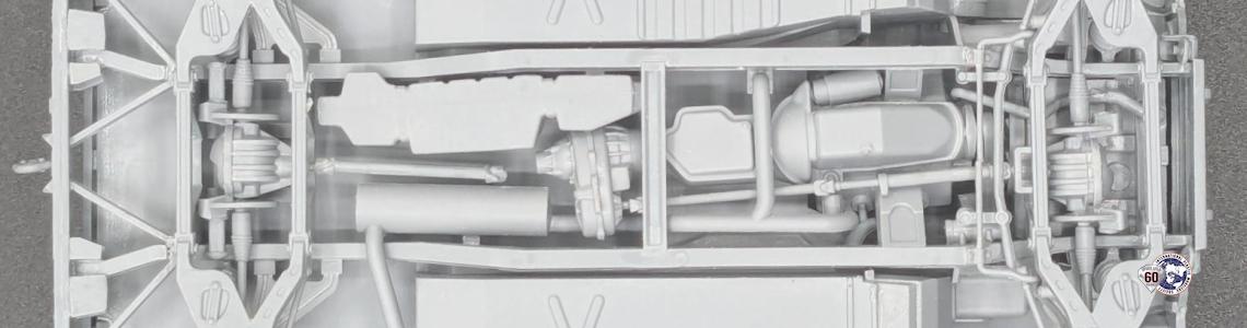 Assembled HMMWV - Underside