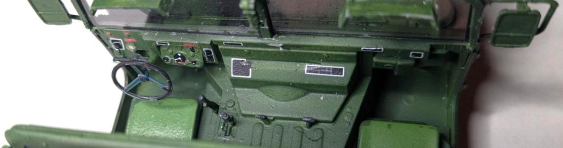 Completed HMMWV Interior