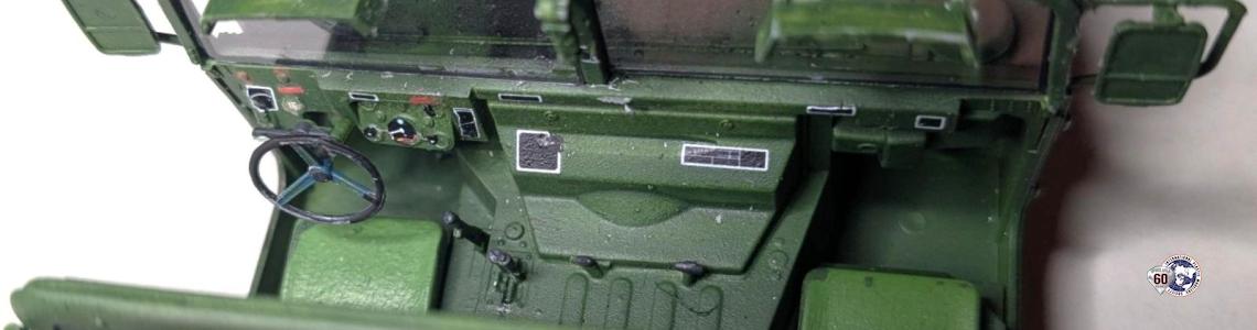 Completed HMMWV Interior