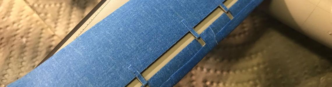 Paint masking technique