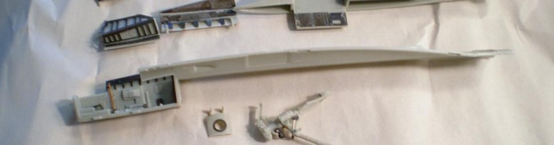 EA-6B wheel well and electronics