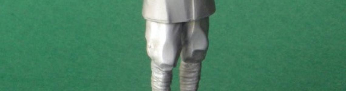 Assembled figure front view