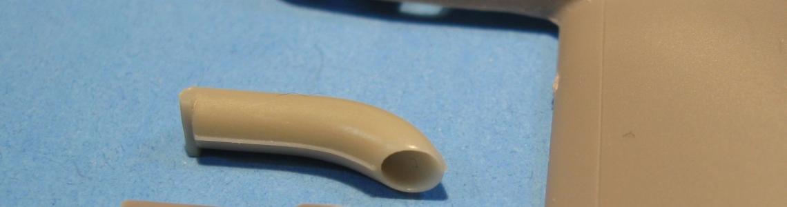 C-45 exhaust part location