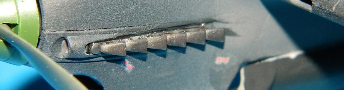 Exhausts Installed Front View