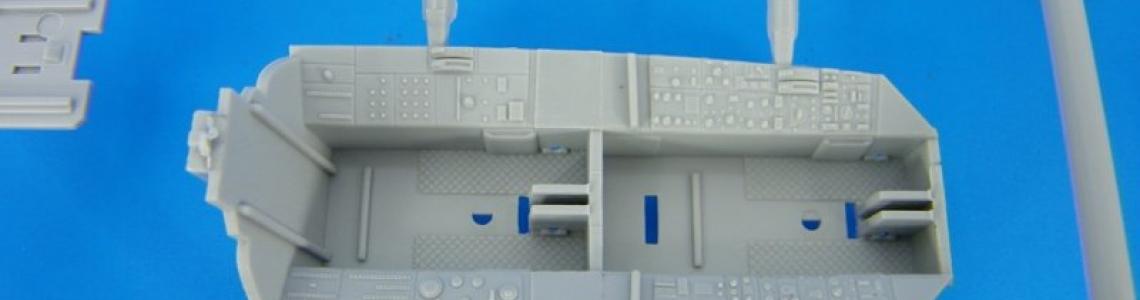 F-100F Sprue-Cockpit