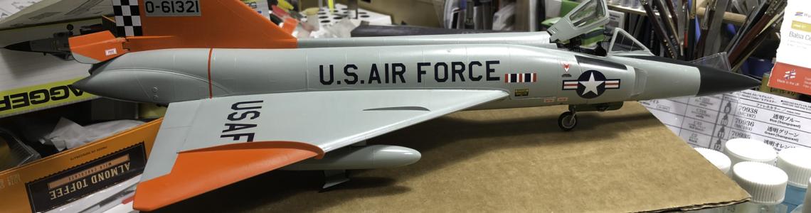 F-102A Target Model
