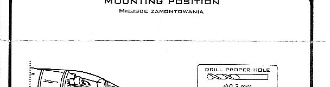 Instructions for the pitot