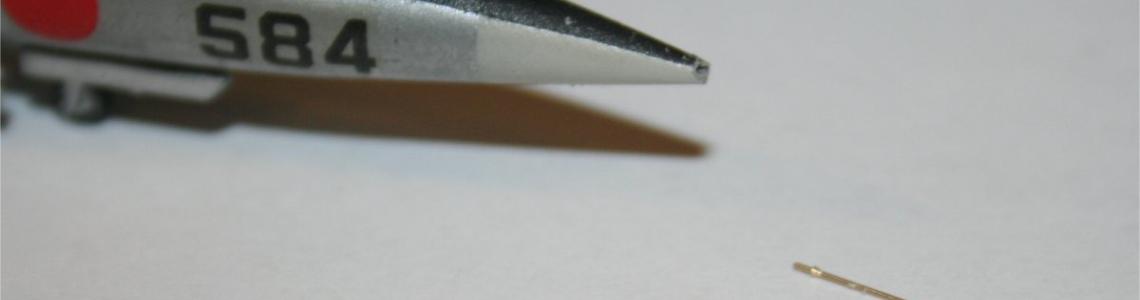 Starting the pitot attachment process