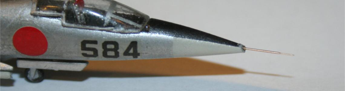 Success, pitot now attached to model