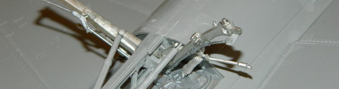 F104C Main Gear installed