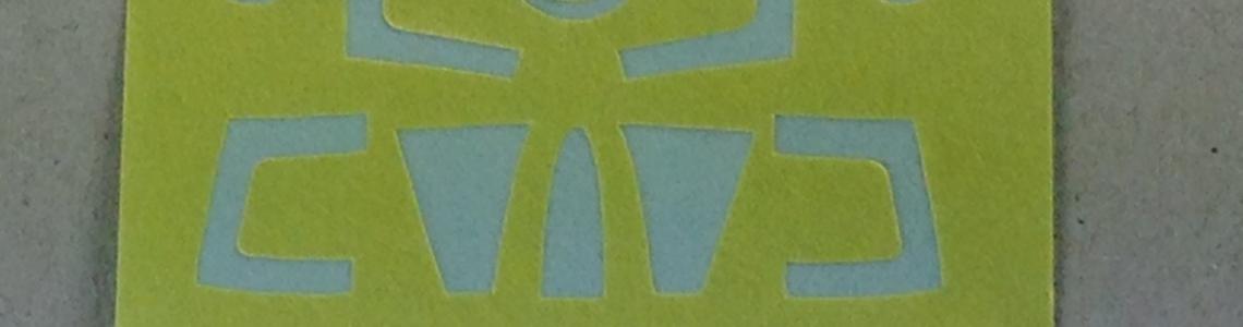 Mask Sheet with mask parts removed