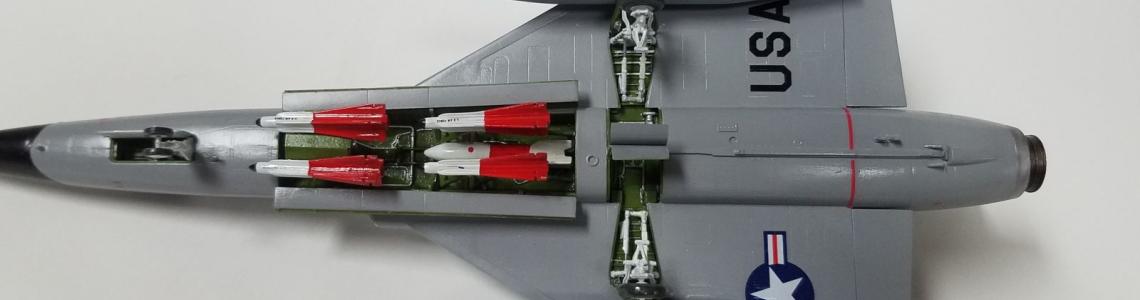 Bottom view of F-106