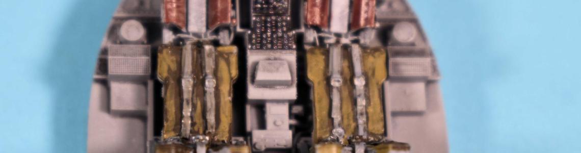 Rear of cockpit with Seats