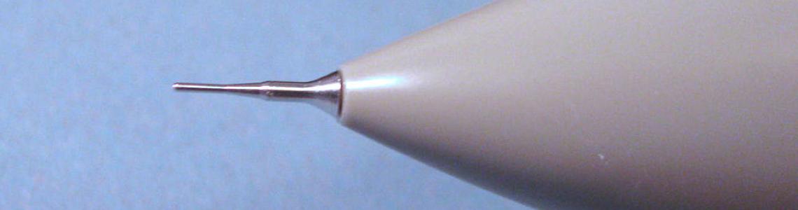 Alpha probe in place on Tamiya nose cone