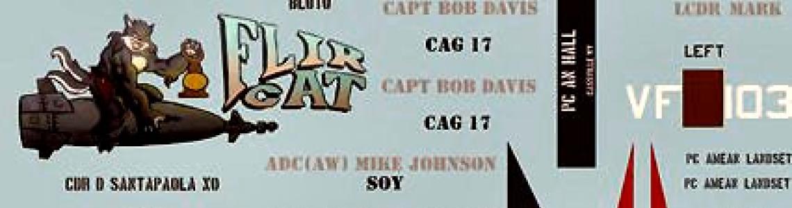 Included decal sheet