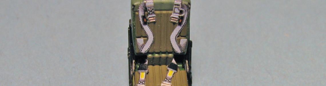 Front view with Eduard belts