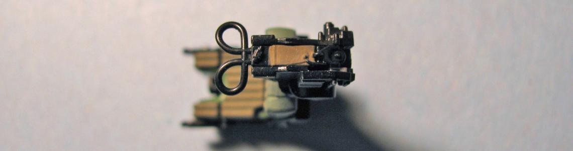 Top view of Tamiya Seat without details